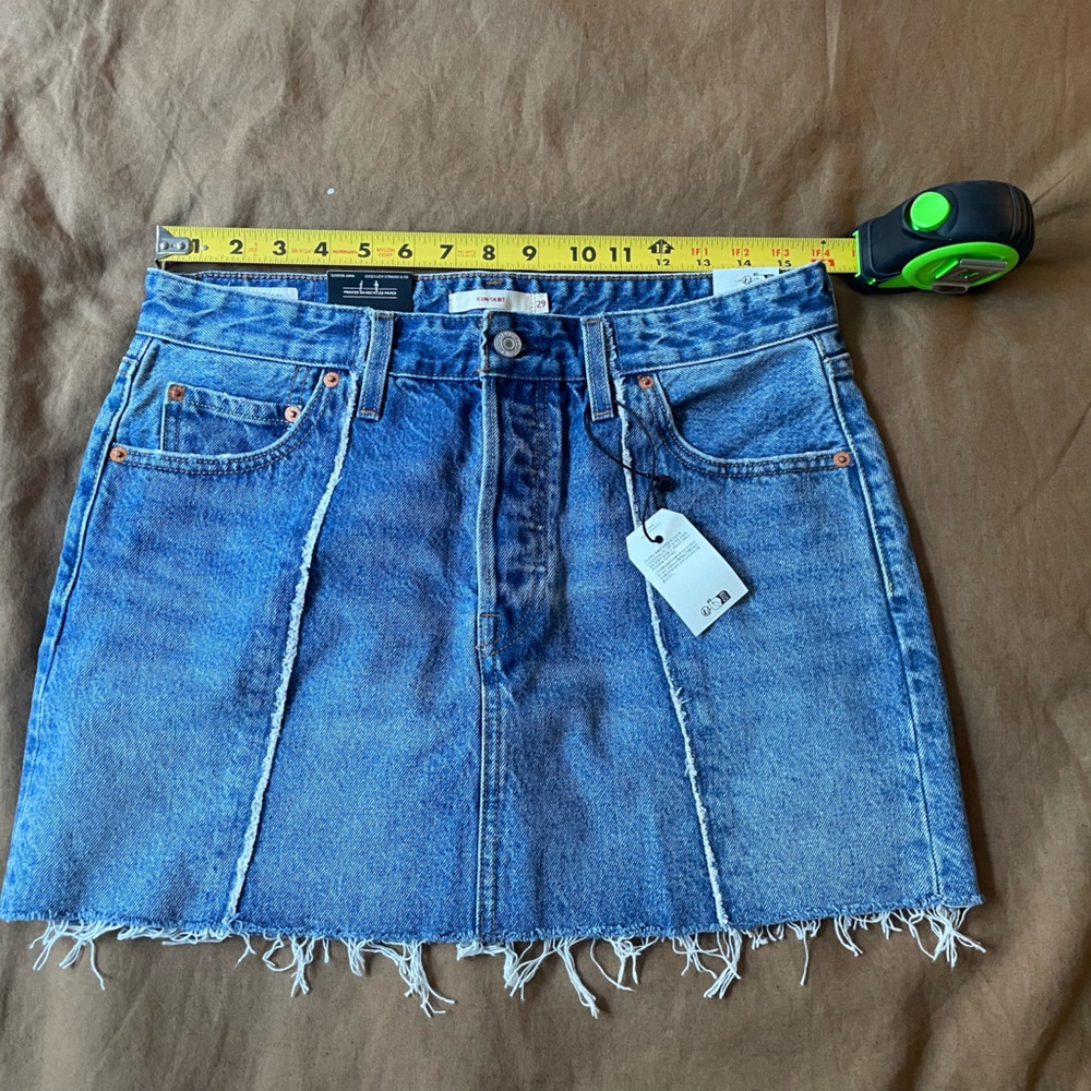 Levi's Iconic Blue Denim Skirt